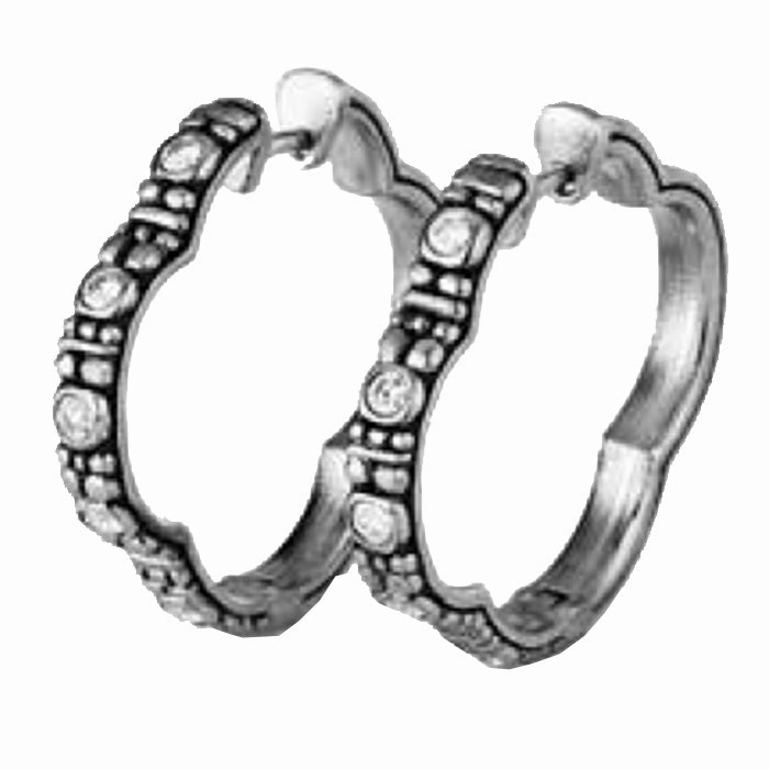 Alex Sepkus Quatrefoil Huggy Earrings - E-233ZD