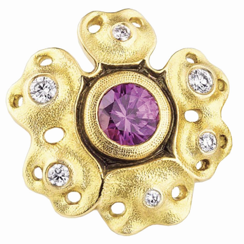 Alex Sepkus Rosette Earrings - E-243S
