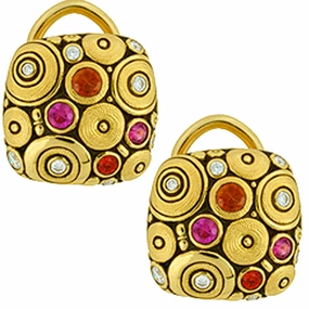 Alex Sepkus Soft Mosaic 2 Earrings - E-116S