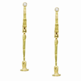 Alex Sepkus Sticks and Stones Earring Mountings - E-133MD