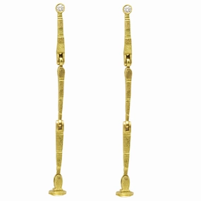 Alex Sepkus Sticks and Stones Earring Mountings - E-134MD