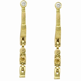 Alex Sepkus Sticks and Stones Earring Mountings - E-135MD