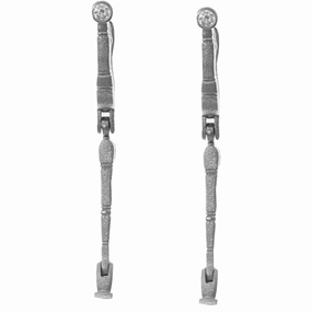 Alex Sepkus Sticks and Stones Earring Mountings - E-148PMD