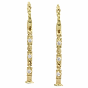 Alex Sepkus Sticks and Stones Earring Mountings - E-157MD