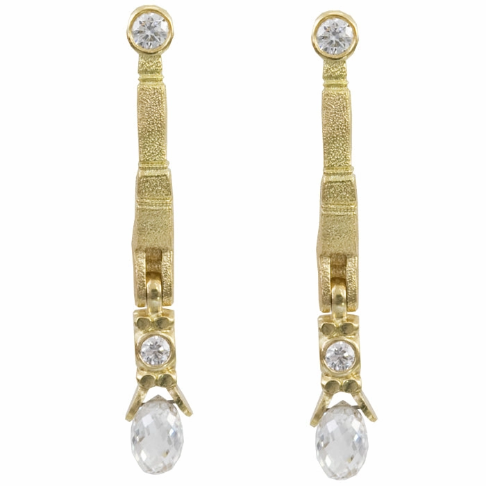 Alex Sepkus Sticks and Stones Earring Mountings - E-159MD