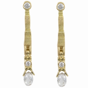 Alex Sepkus Sticks and Stones Earring Mountings - E-159MD