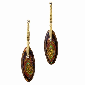 Alex Sepkus Sticks and Stones Earring Mountings - E-167MD