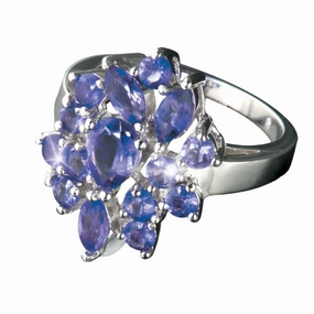 Amethyst Cluster Ring