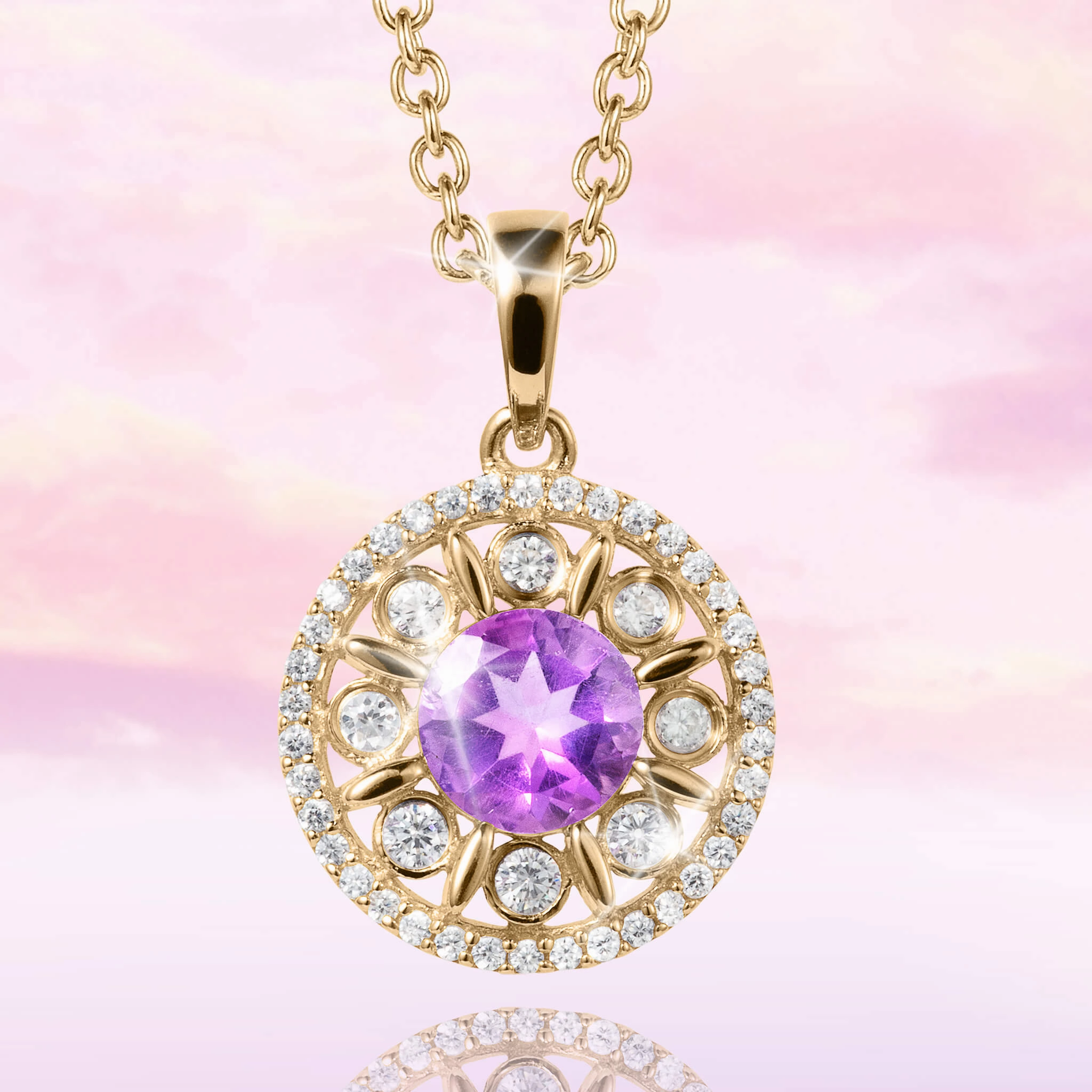 Amethyst Fields Pendant