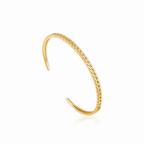 Ania Haie Curb Chain Cuff - Gold