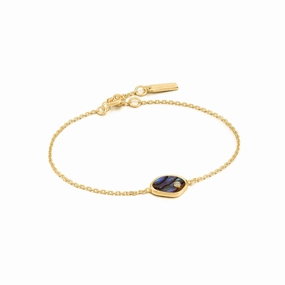 Ania Haie Gold Tidal Abalone Bracelet