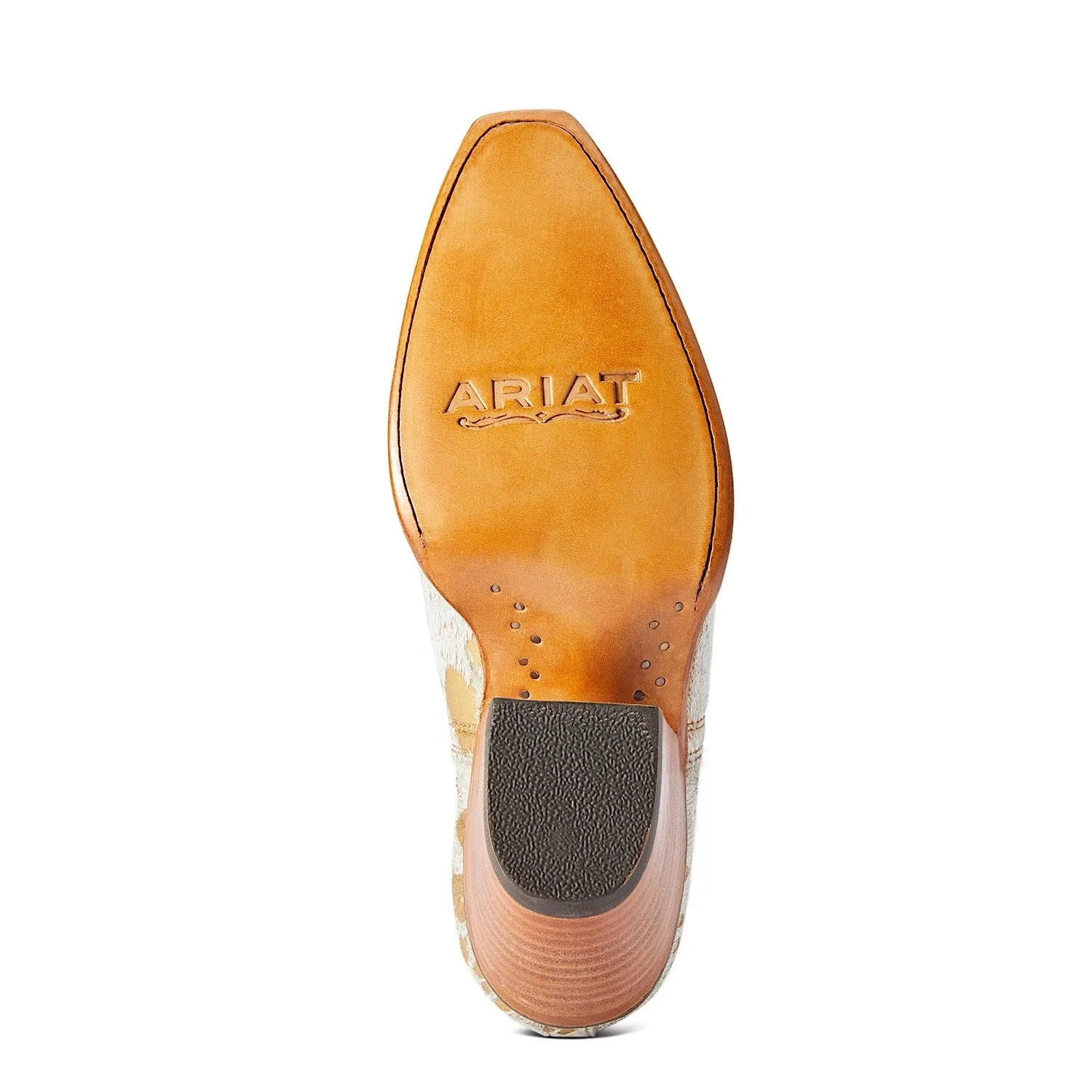 Ariat Dixon Haircalf Boot White Metallic Hair On Ariat Shoes