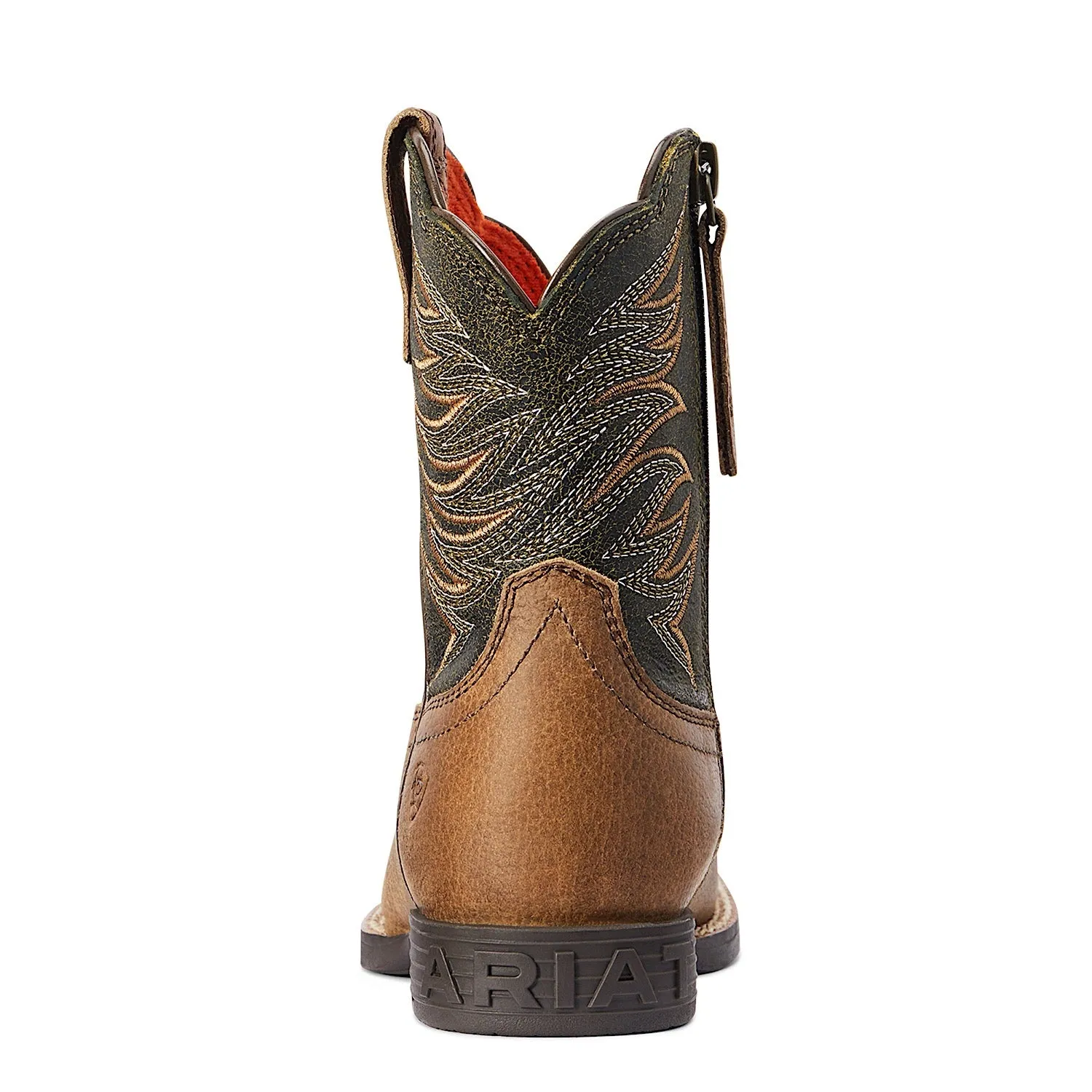 Ariat Kids / Childs Firecatcher Western Boot Distressed Brown Alfalfa Ariat Shoes