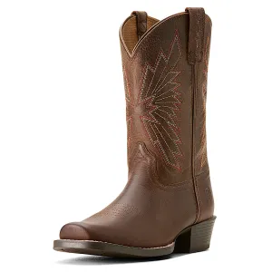 Ariat Kid's Decatur Cutter Toe Western Boot - Honey Bee Ariat Shoes
