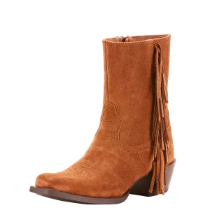 Ariat Kids Leyton Boot - Powder Brown Suede Ariat Shoes