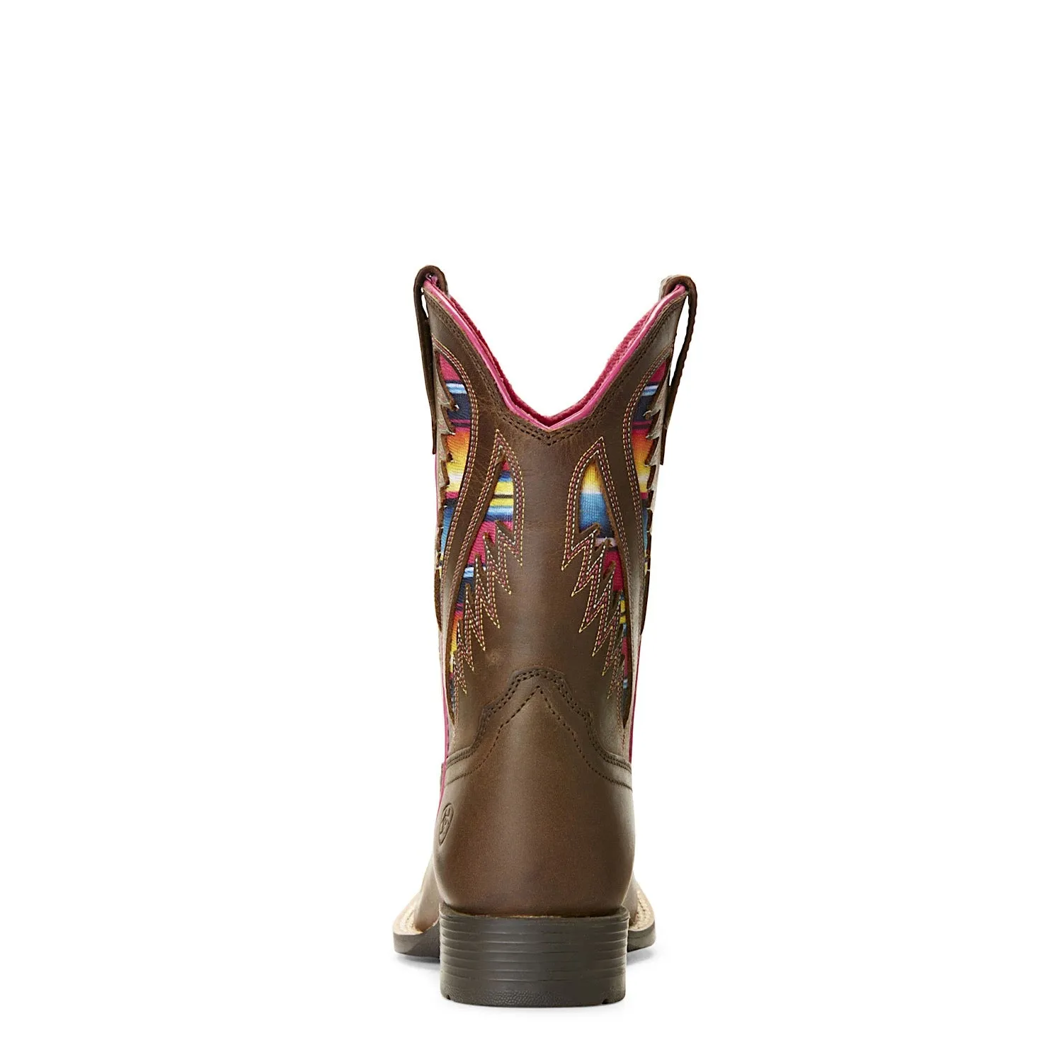 Ariat Kids Quickdraw VentTEK Western Boot Distressed Brown Ariat Shoes