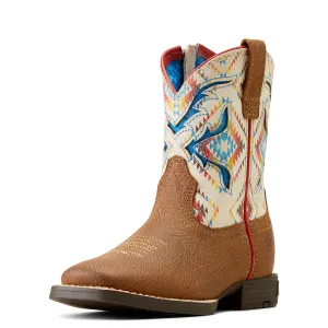 Ariat Kids San Angelo VentTEK Boot Toasty Tan/Bright Saddle Blanket Ariat Shoes