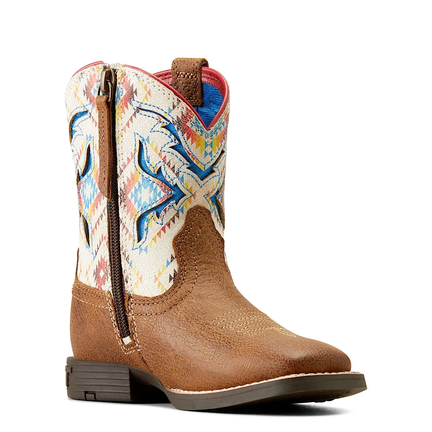 Ariat Kids San Angelo VentTEK Boot Toasty Tan/Bright Saddle Blanket Ariat Shoes