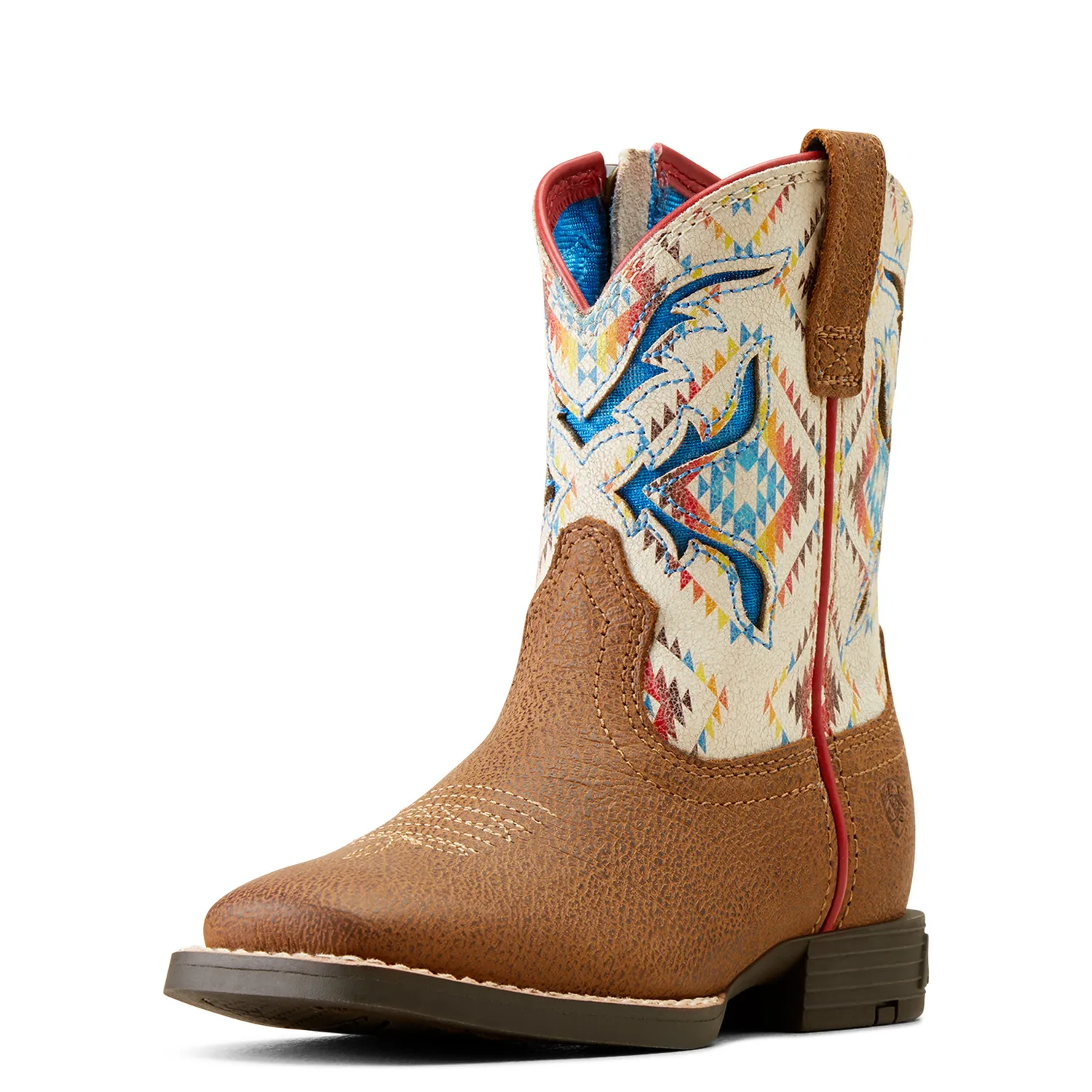 Ariat Kids San Angelo VentTEK Boot Toasty Tan/Bright Saddle Blanket Ariat Shoes