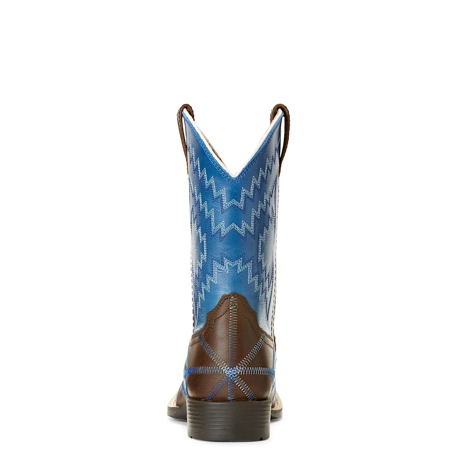 Ariat Kids Twisted Tycoon Distressed Brown/Baltic Blue Ariat Shoes