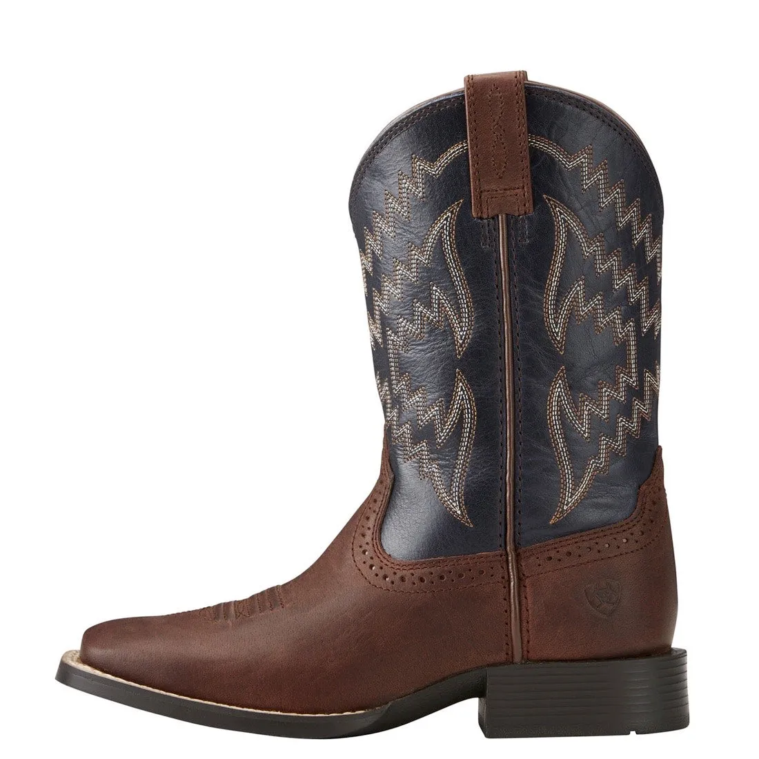 Ariat Kids Tycoon Brazen Brown/Arizona Sky Ariat Shoes