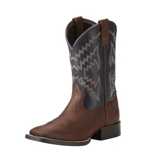 Ariat Kids Tycoon Brazen Brown/Arizona Sky Ariat Shoes