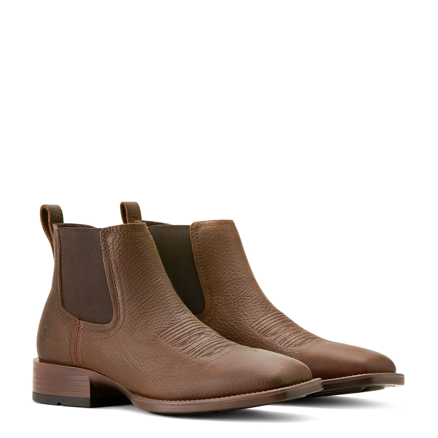 Ariat Mens Booker - Ultra Brown/Oiled Rowdy Ariat Shoes