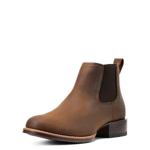 Ariat Men's Booker Ultra Round Toe Distressed Brown Ariat Shoes