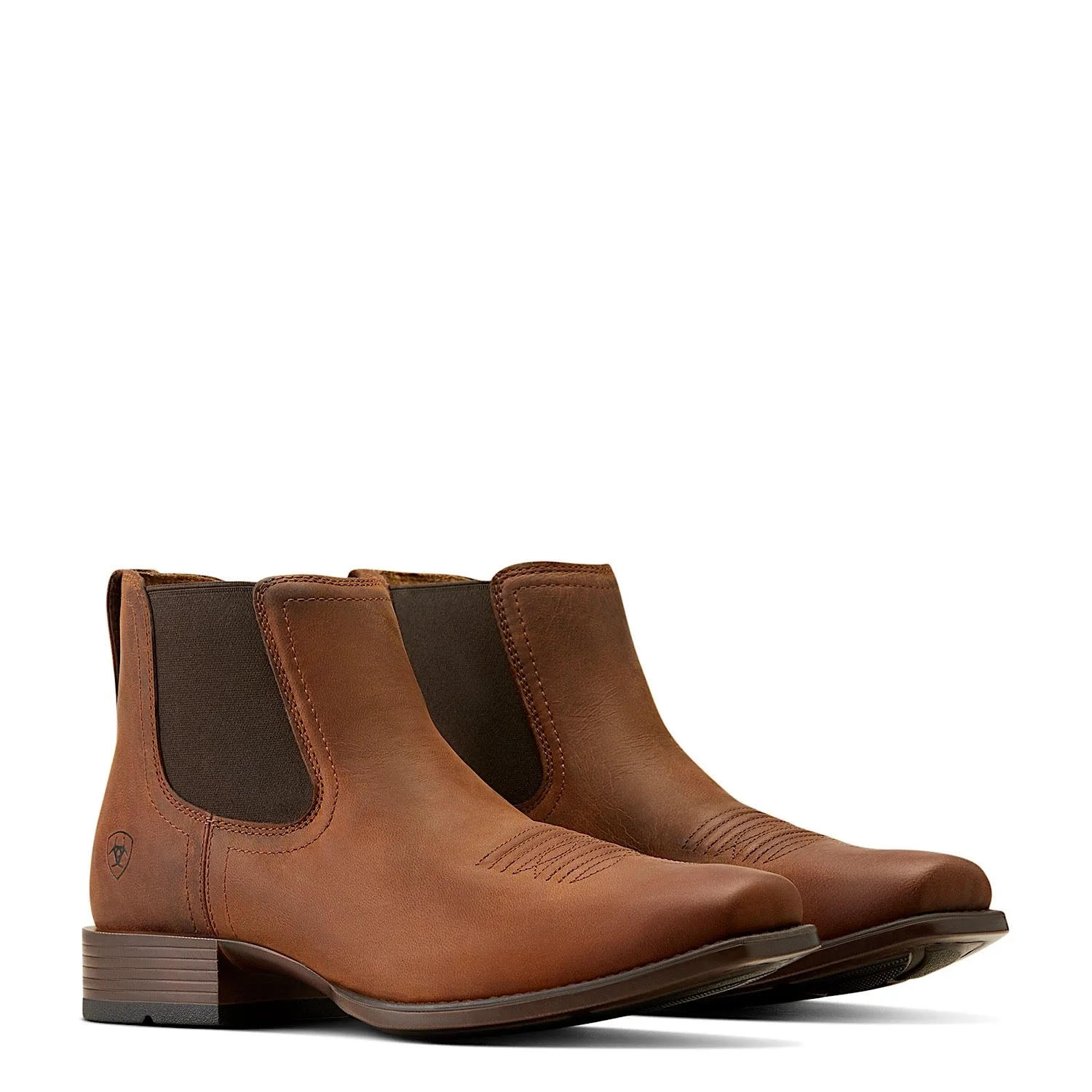 Ariat Men's Booker Ultra Square Toe Boot Rough Tan Ariat Shoes