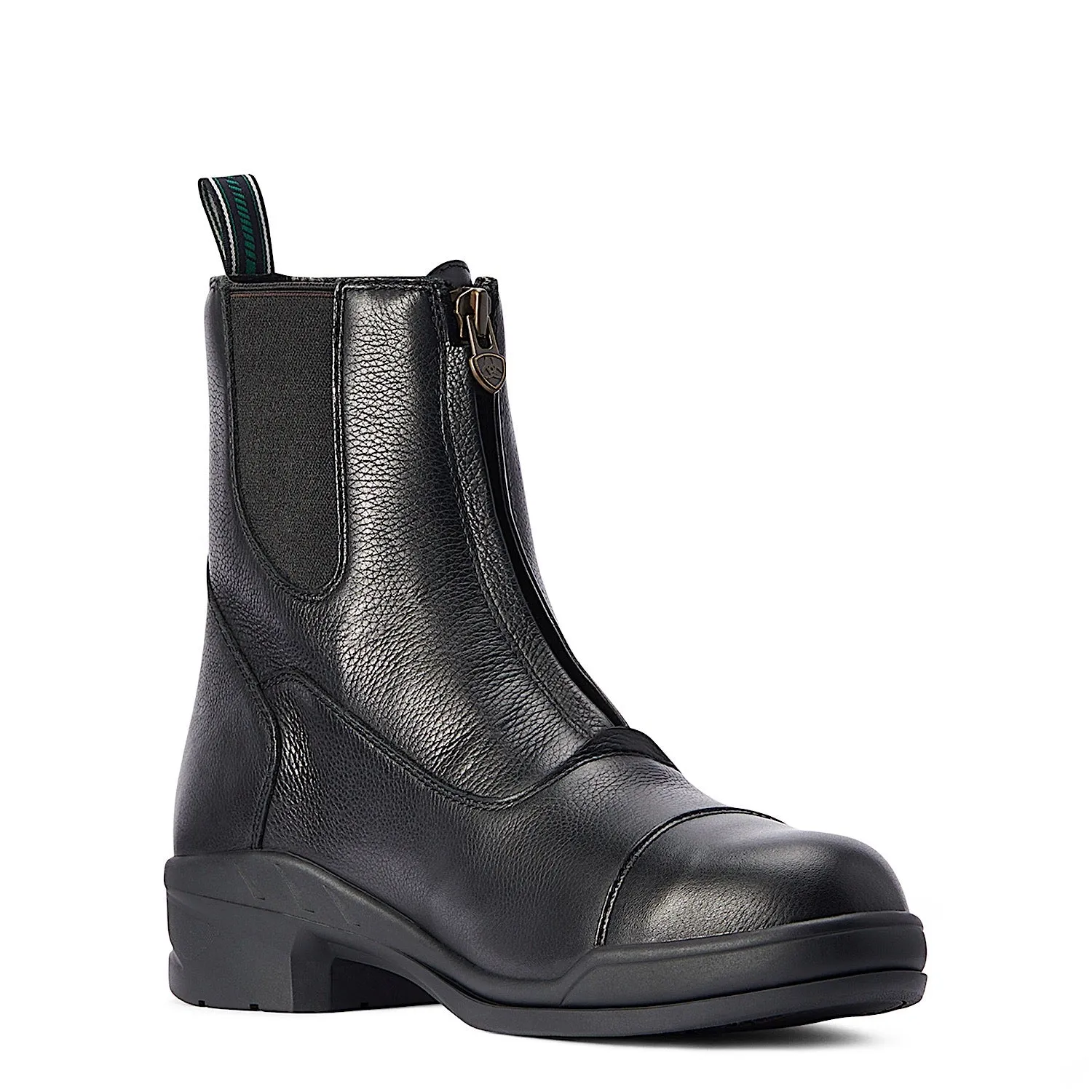 Ariat Mens Heritage IV Zip Paddock Boot Steel Toe Black Ariat Shoes