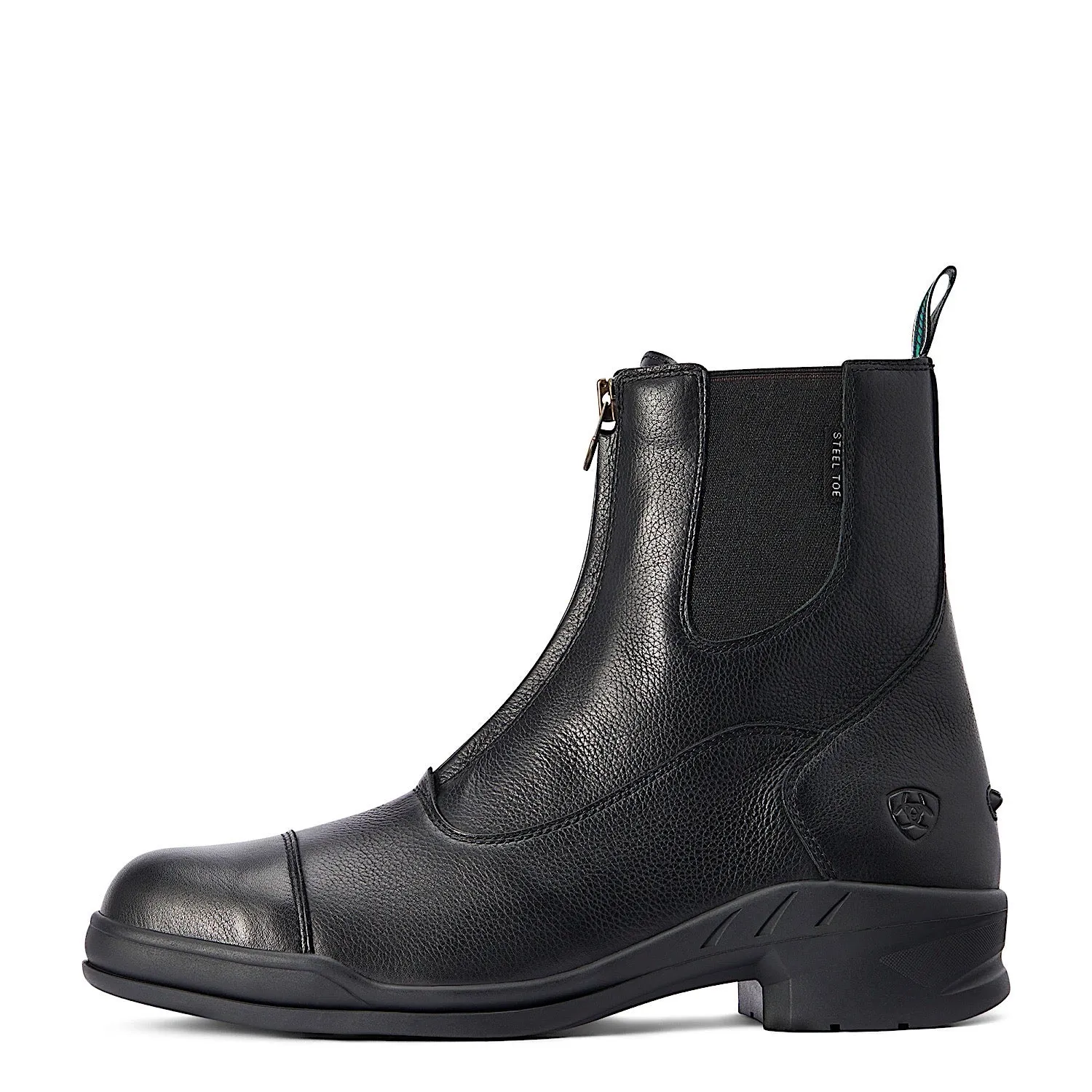 Ariat Mens Heritage IV Zip Paddock Boot Steel Toe Black Ariat Shoes