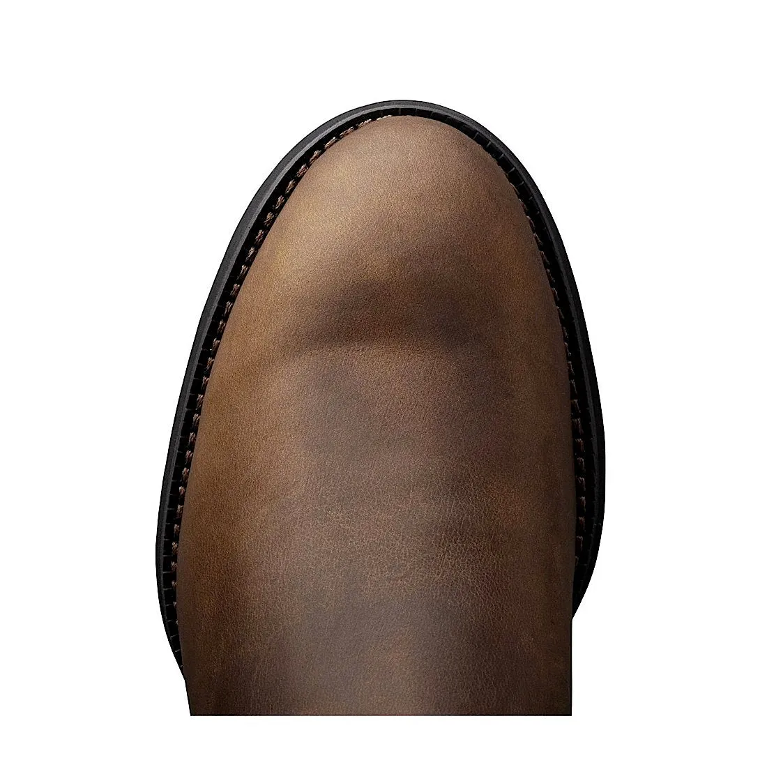 Ariat Men's Heritage Roper Distressed Brown Ariat Shoes