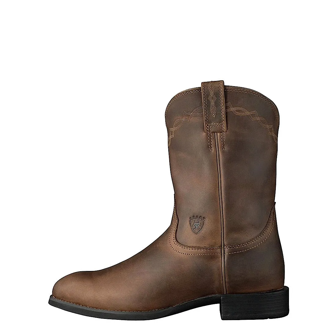Ariat Men's Heritage Roper Distressed Brown Ariat Shoes