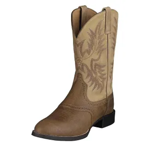 Ariat Men's Heritage Stockman Tumbled Brown Ariat Shoes