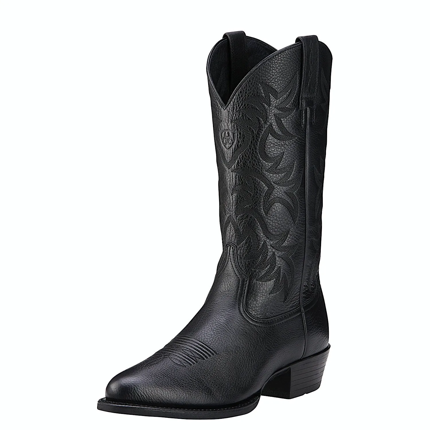 Ariat Men's Heritage Western R-Toe - Black Ariat Shoes