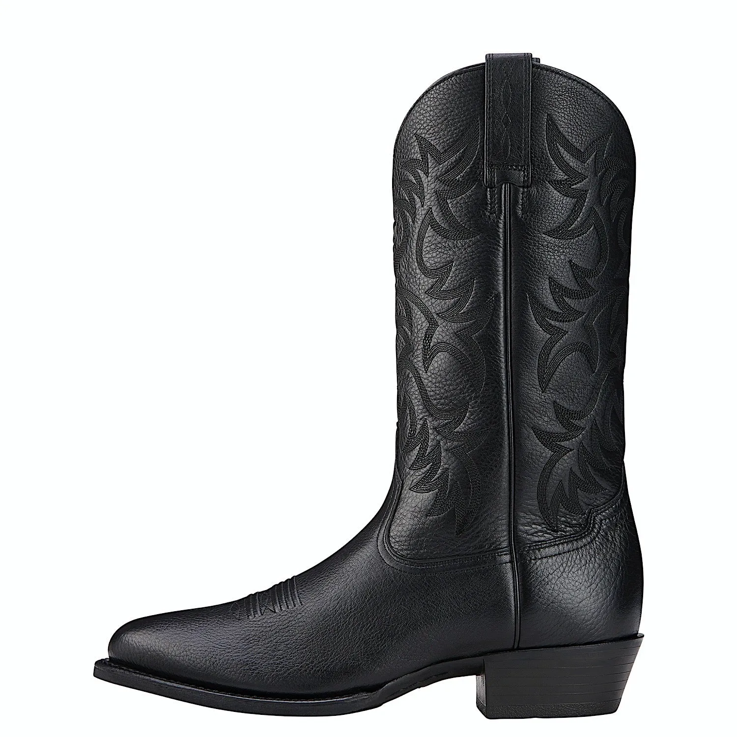 Ariat Men's Heritage Western R-Toe - Black Ariat Shoes
