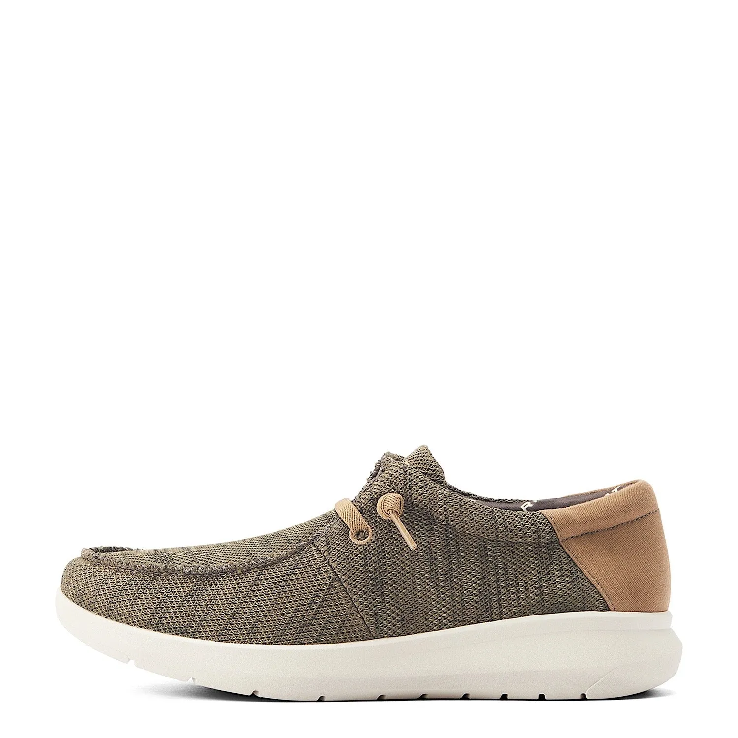 Ariat Mens Hilo Stretch Lace Heathered Olive/Tan Ariat Shoes