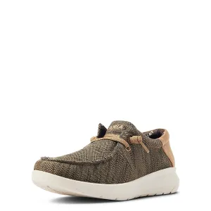 Ariat Mens Hilo Stretch Lace Heathered Olive/Tan Ariat Shoes