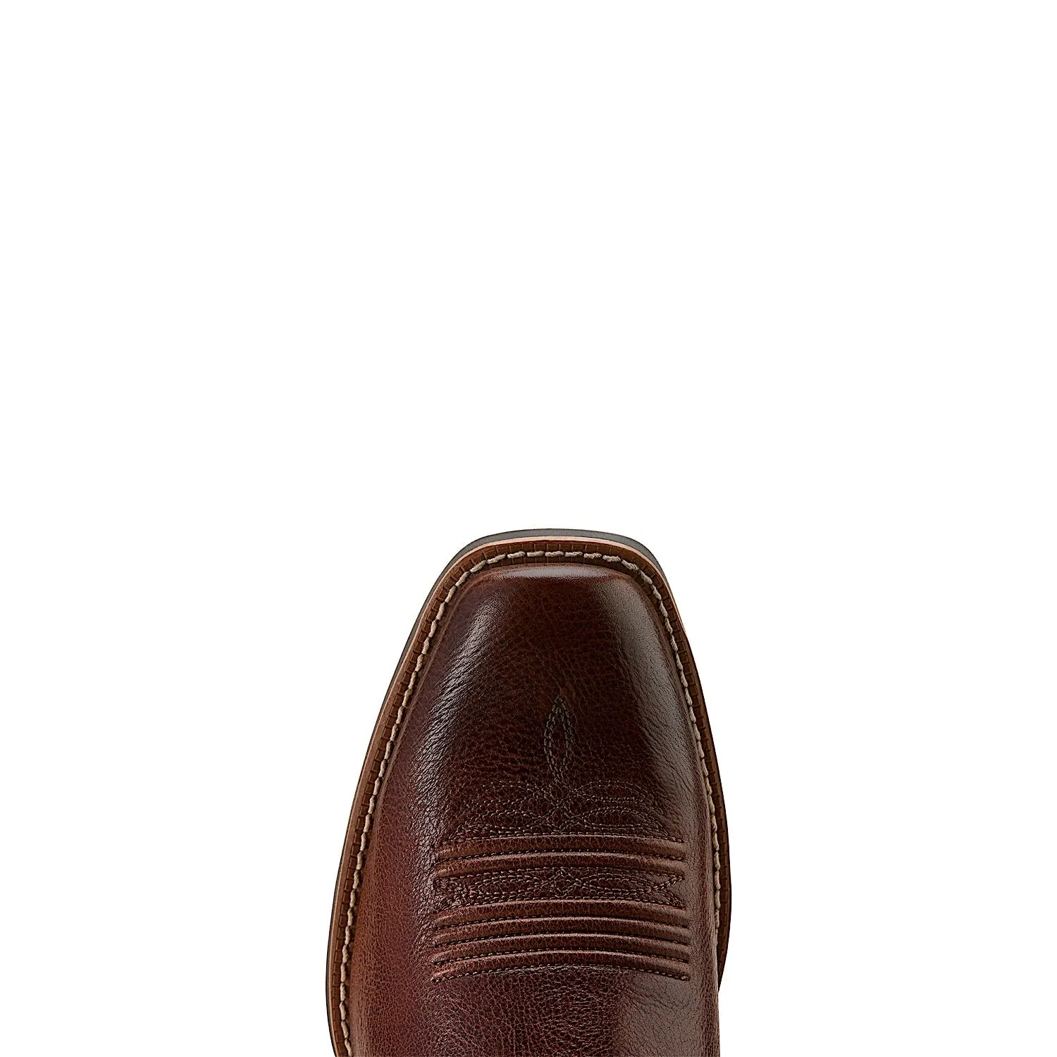 Ariat Men's Hustler Western Boot - Beasty Brown/Pacific Blue Ariat Shoes