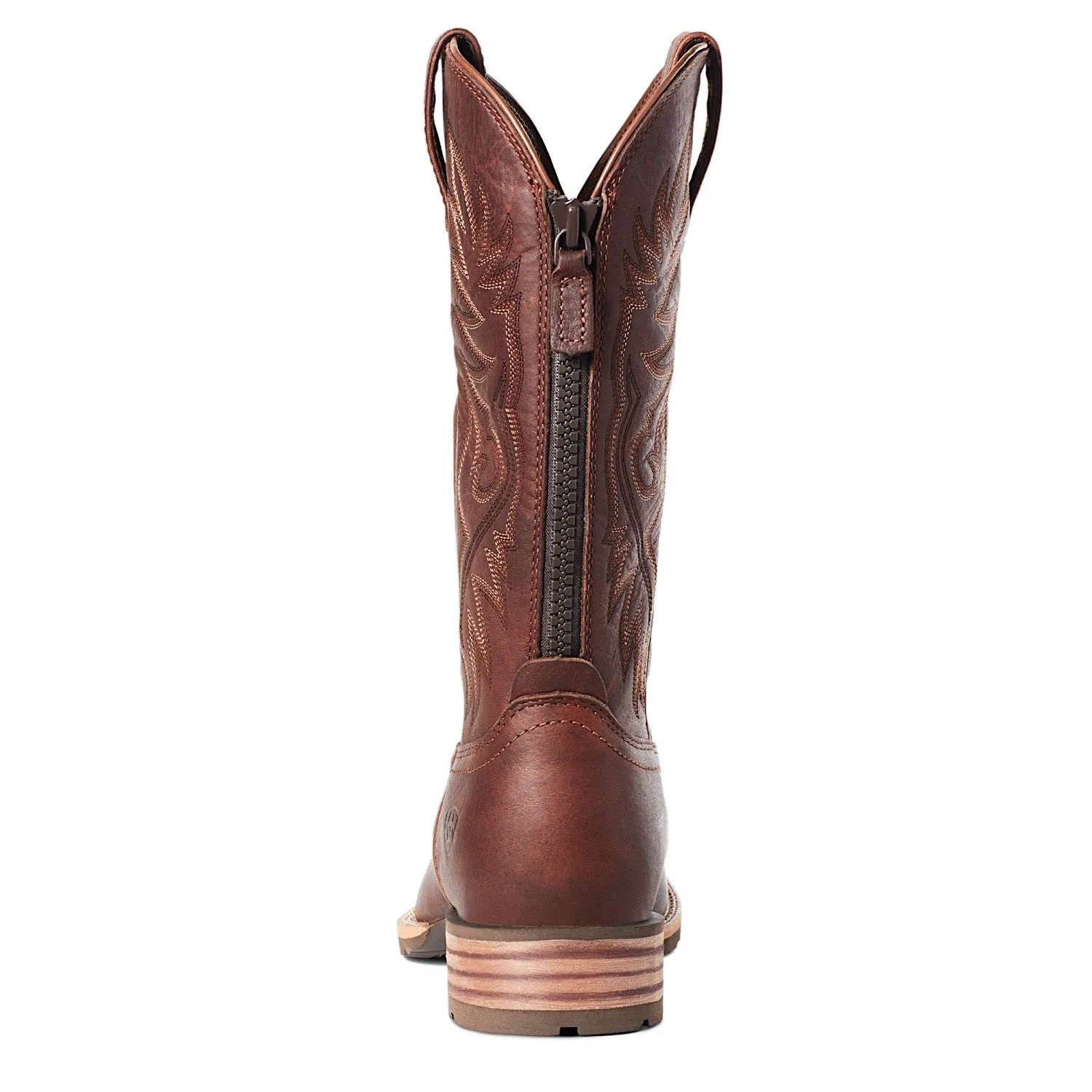Ariat Mens Hybrid Big Boy Back Zip Western Boot Peanut Ariat Shoes