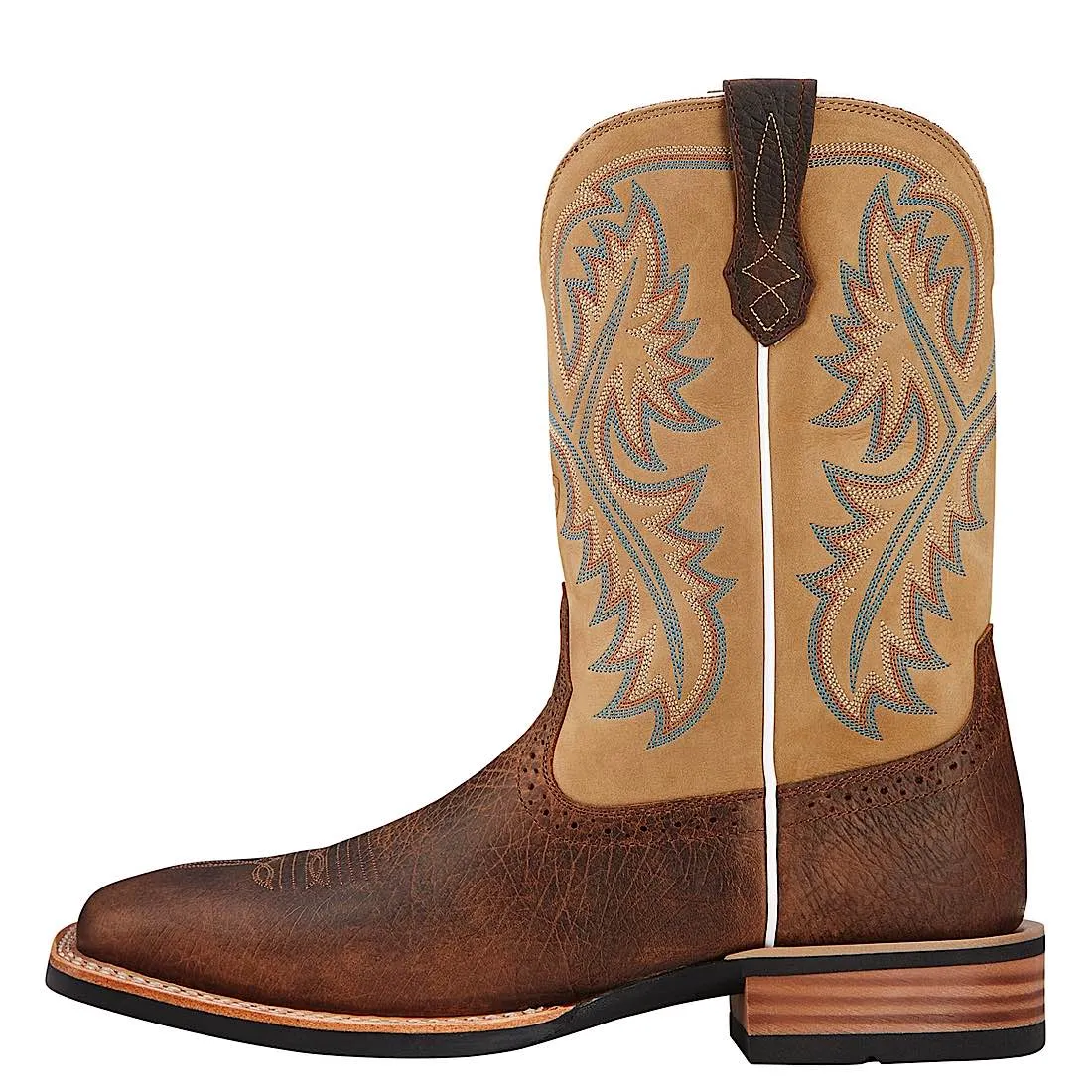 Ariat Mens Quickdraw Tumbled Bark/Beige Ariat Shoes