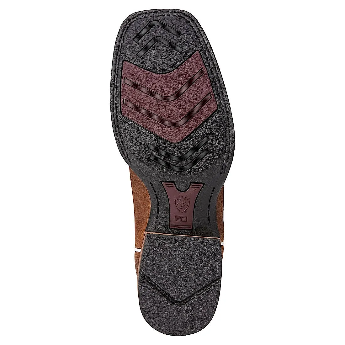 Ariat Mens Quickdraw Tumbled Bark/Beige Ariat Shoes