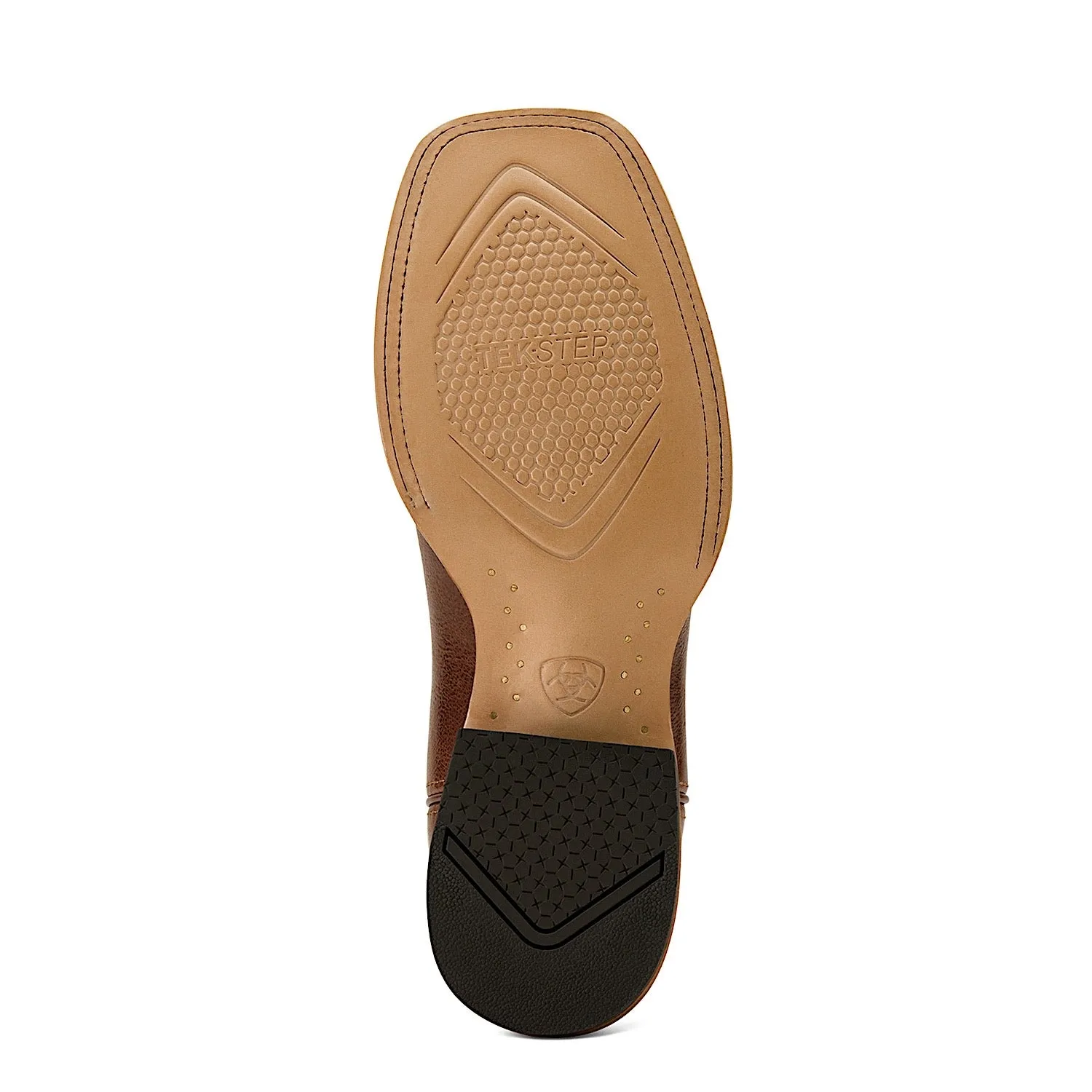 Ariat Men's Sidewinder Western Boot - Gingersnap/Supple Black Ariat Shoes