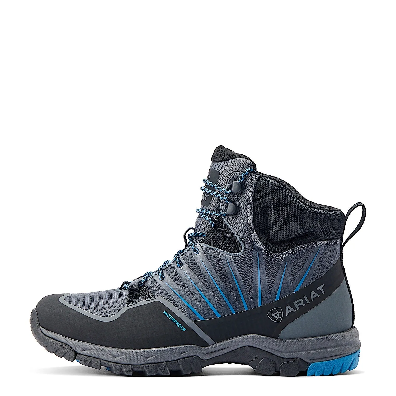 Ariat Men's Skyline Solaris H20 Boot Shadow Grey/Sapphire Ariat Shoes