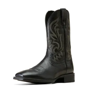 Ariat Mens Slim Zip Ultra Black Deertan Ariat Shoes