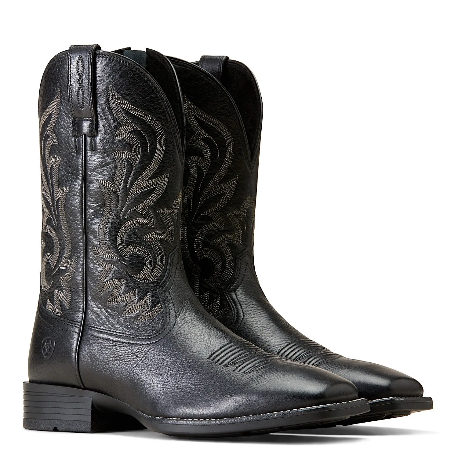 Ariat Mens Slim Zip Ultra Black Deertan Ariat Shoes