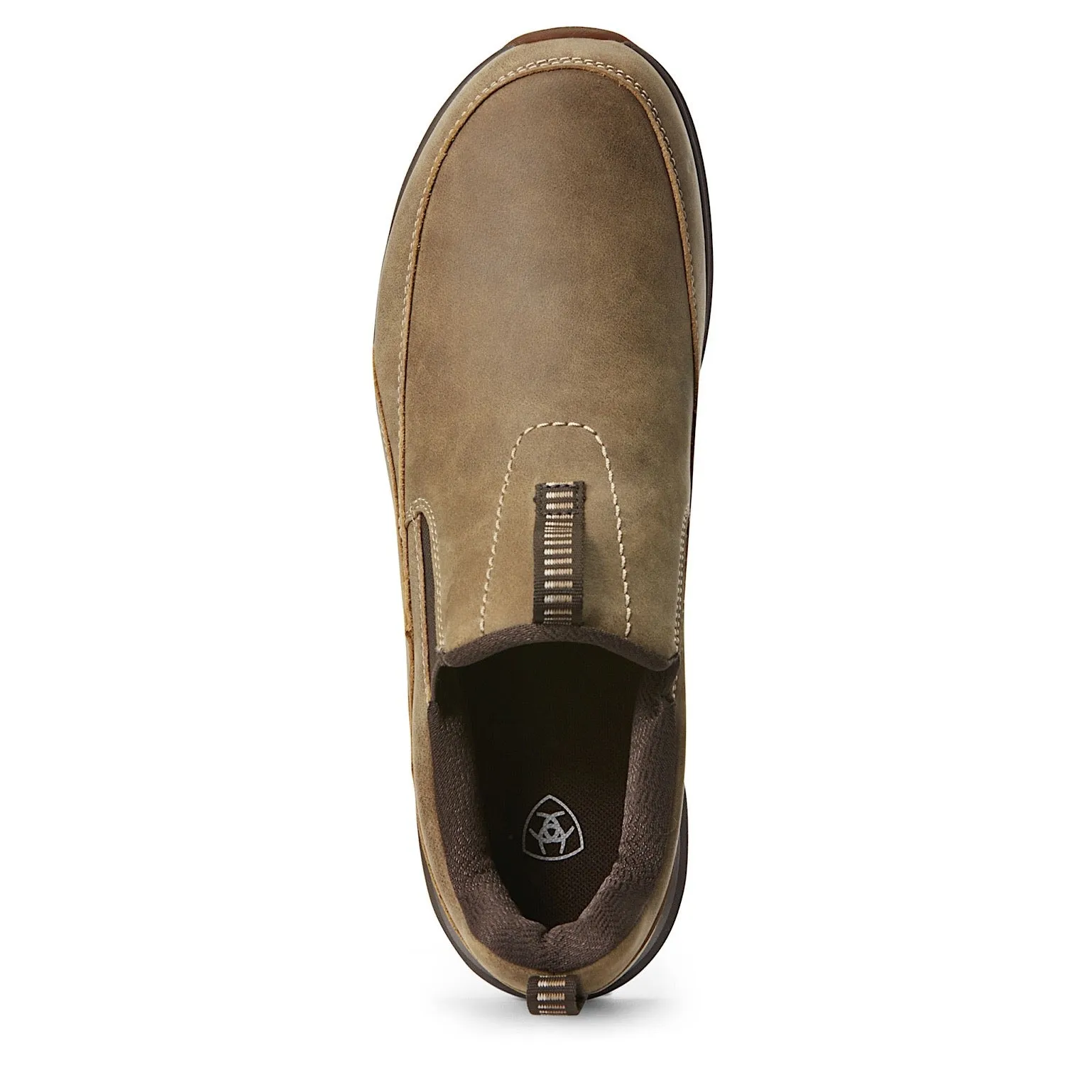 Ariat Mens Spitfire Slip-On Brown Bomber Ariat Shoes