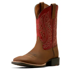 Ariat Men's Sport Big Country Boot Willow Branch/Bright Red Ariat Shoes
