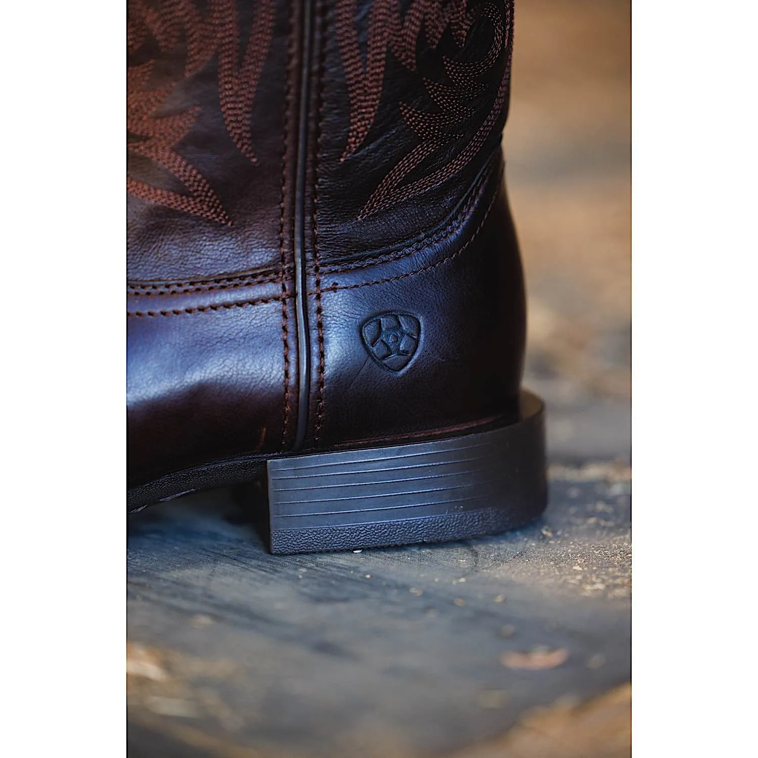 Ariat Men's Sport Herdsman Boot Burnished Chocolate Ariat Shoes