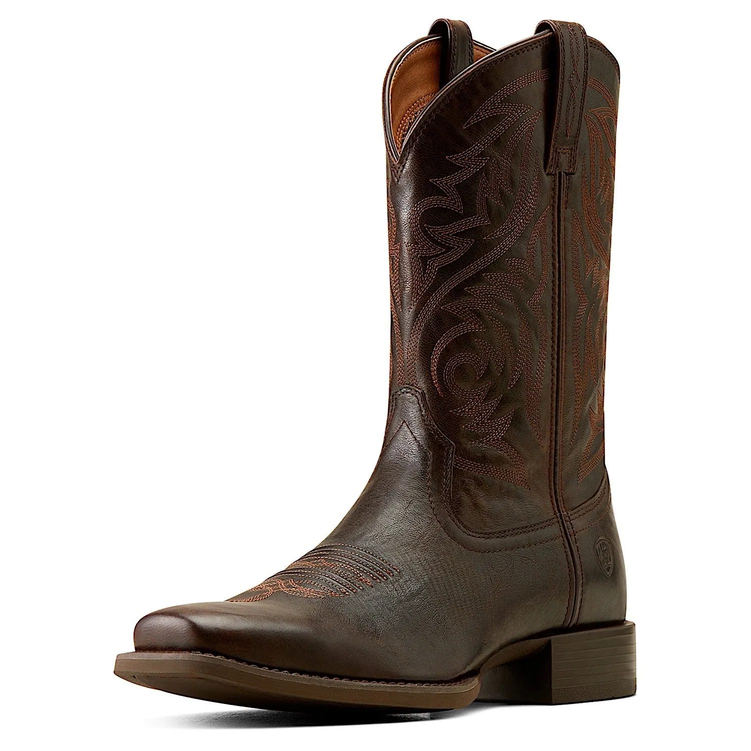 Ariat Men's Sport Herdsman Boot Burnished Chocolate Ariat Shoes